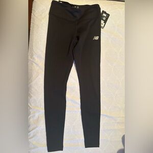 New Balance Black Athletic Leggings; Size XS; NWT